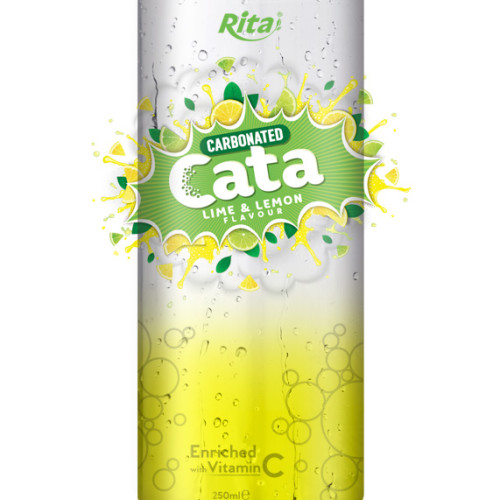 250ml Carbonated Lime Lemon Flavor Drink